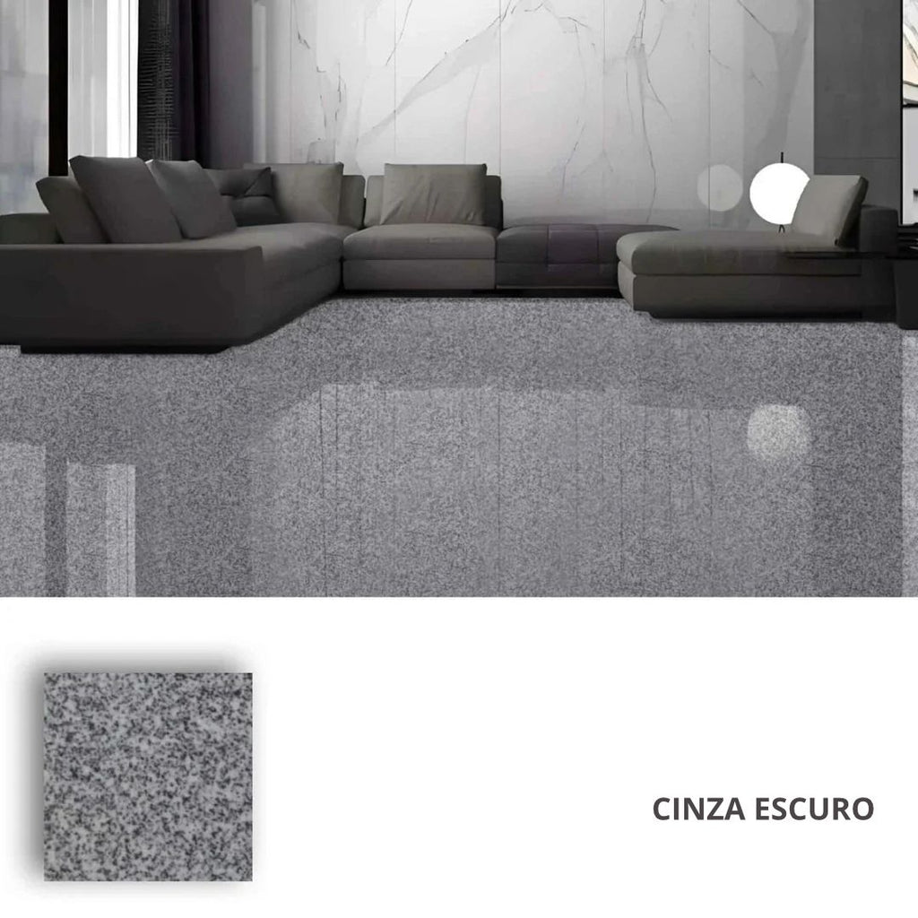 Pisolux - Revestimento Epóxi Autonivelante Premium • Efeito Mármore • Alta Resistência + Primer de Brinde + Kit de Aplicação